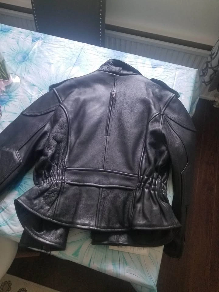 Adnan XL Motorcycle Leather Jacket - photo 2