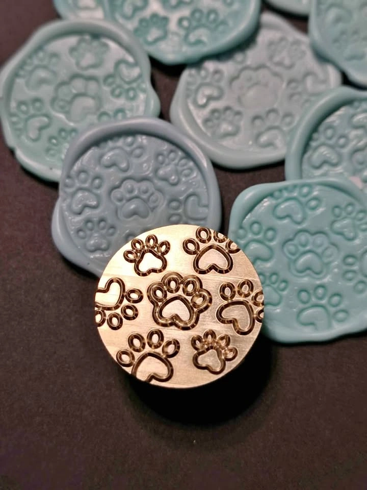 🐾 Wax seal stickers (10)