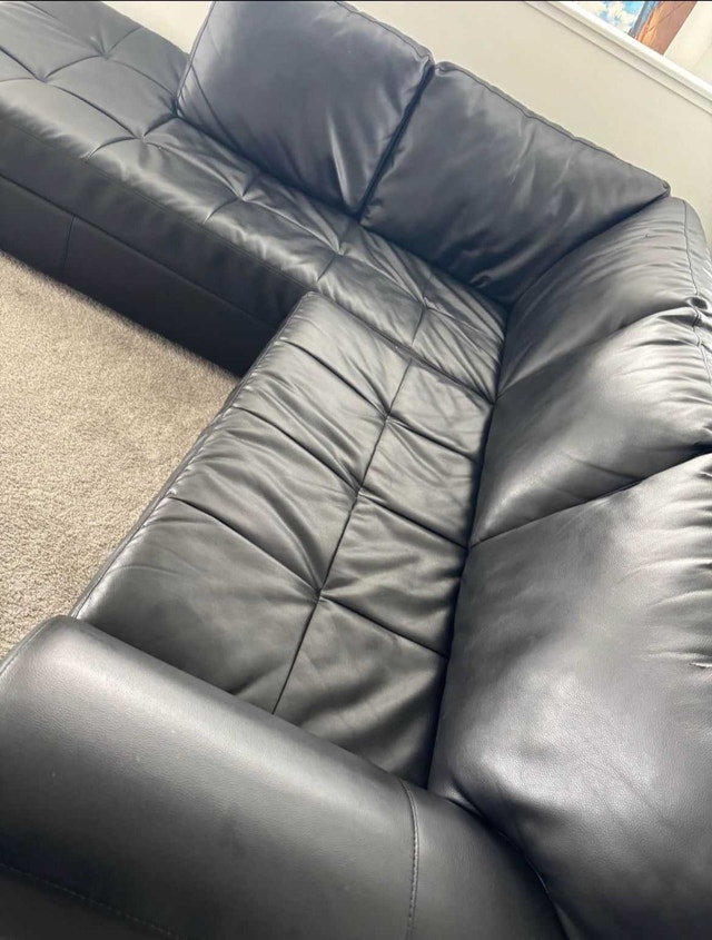 Leather Couch