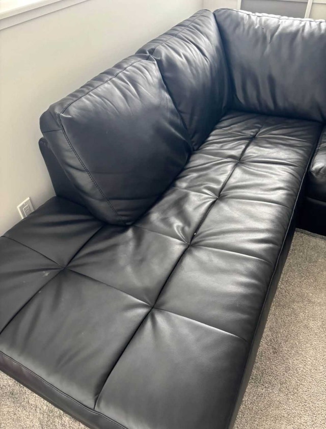 Leather Couch - photo 3