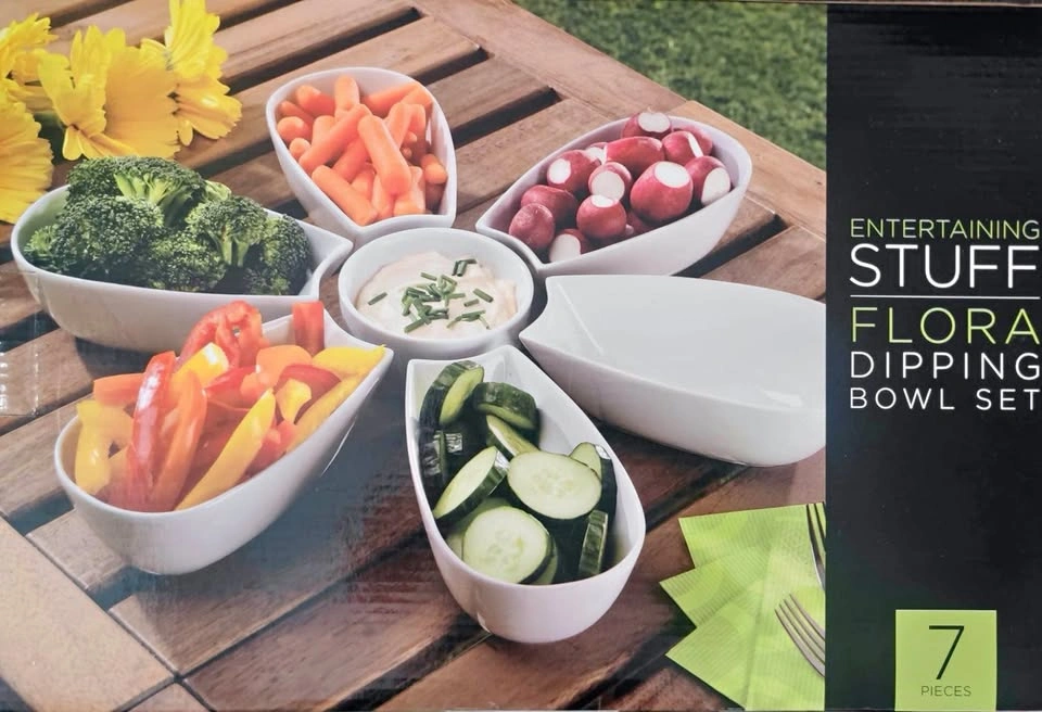 Flora dipping bowl set