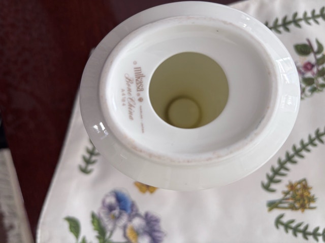 Elegant Mikasa Bone China Candlestick Holders - Retro - photo 4