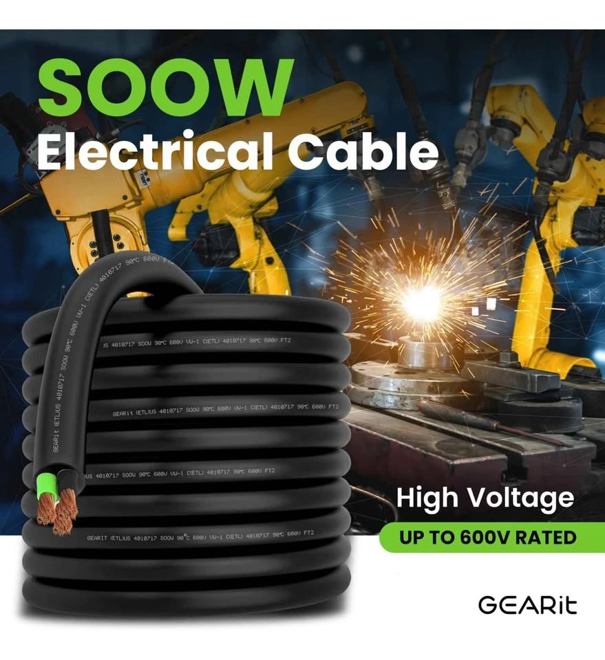 GEARit 6/3 6 AWG Portable Power Cable (50 Feet) - photo 2