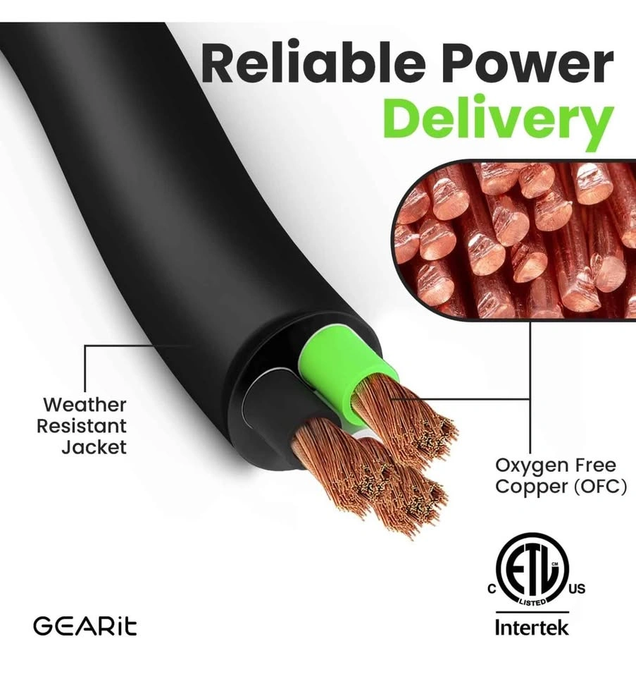 GEARit 6/3 6 AWG Portable Power Cable (50 Feet) - photo 3