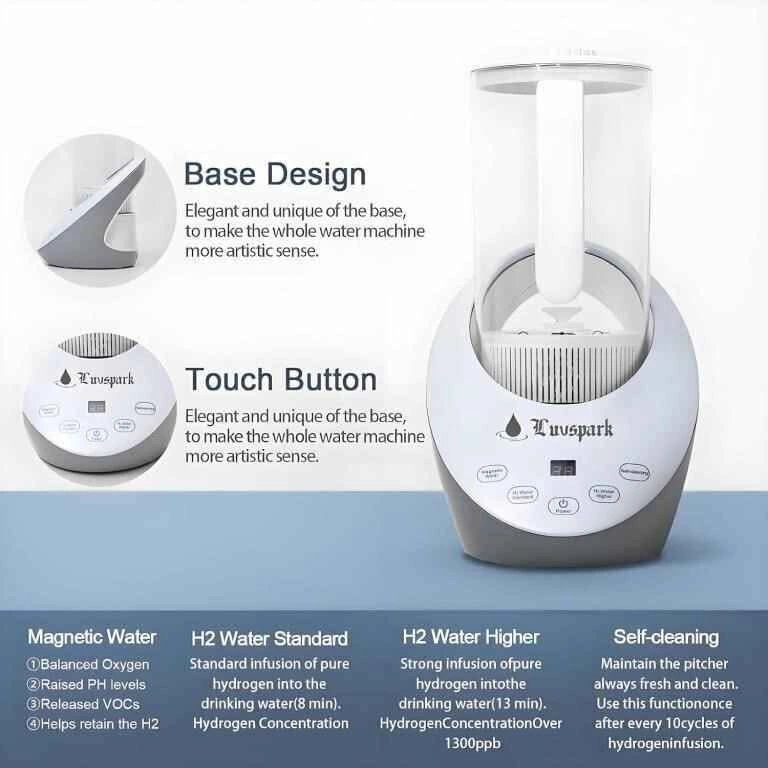 kyjzoom hydrogen water molecules generator - photo 3