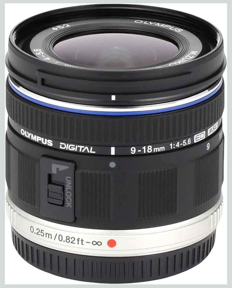 Olympus M.Zuiko 9-18mm f/4-5.6 ED Ultra-Wide MFT Lens - photo 2