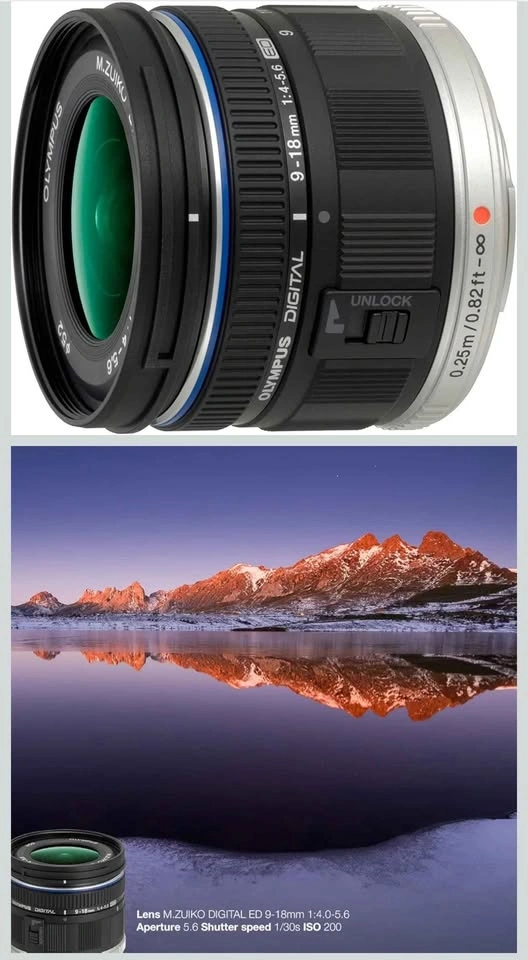 Olympus M.Zuiko 9-18mm f/4-5.6 ED Ultra-Wide MFT Lens - photo 3