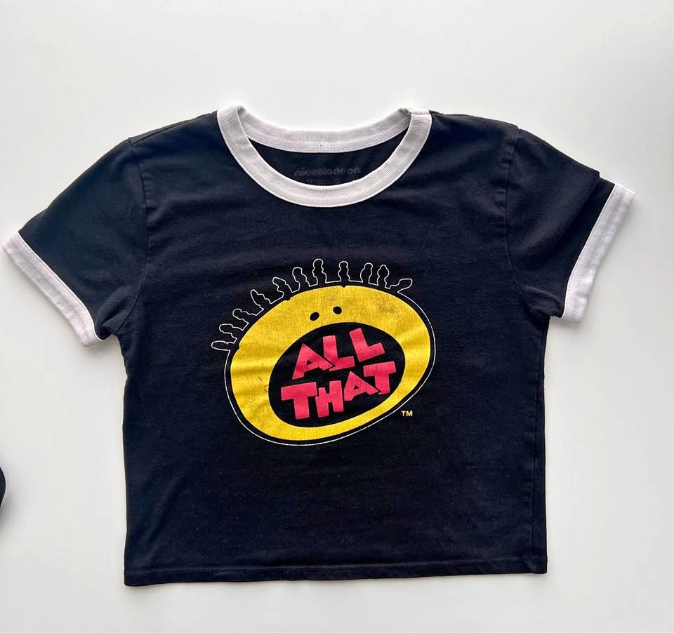 All That Tv Show Baby Tee XS Women’s