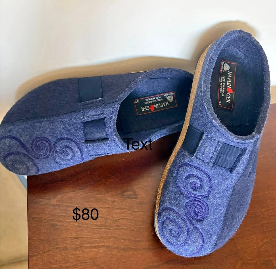 Haflinger Wool Clogs