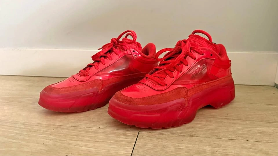 Reebok x Cardi B Red Sneakers - Women’s US8