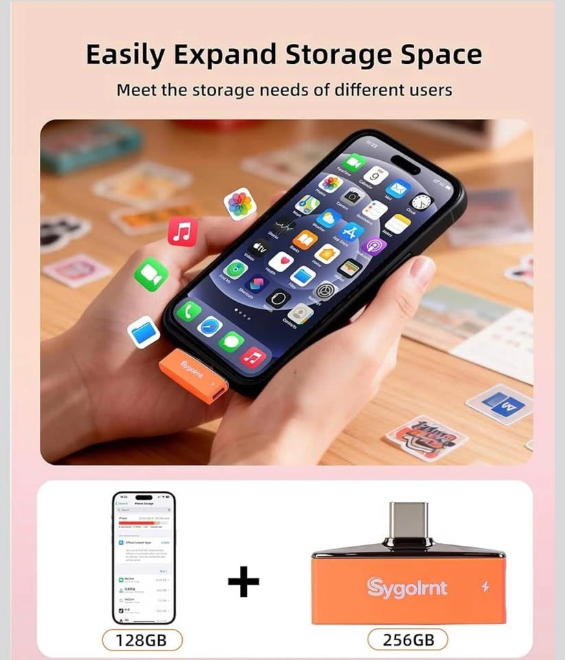 (New)64GB USB C Flash Drive for iPhone - photo 3