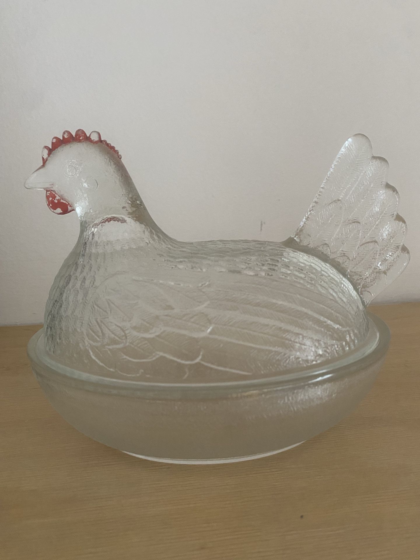 Vintage Indiana Glass Hen on Nest - photo 5