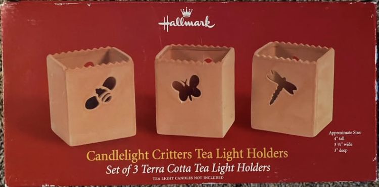 Hallmark Candlelight Critters Tea Light Holders