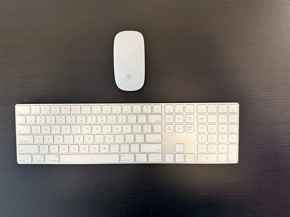 Apple Magic Keyboard (Full+Numpad) + Magic Mouse Bundle