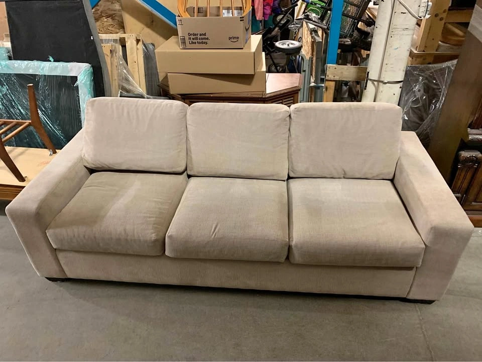 Modern Beige Large Couch
