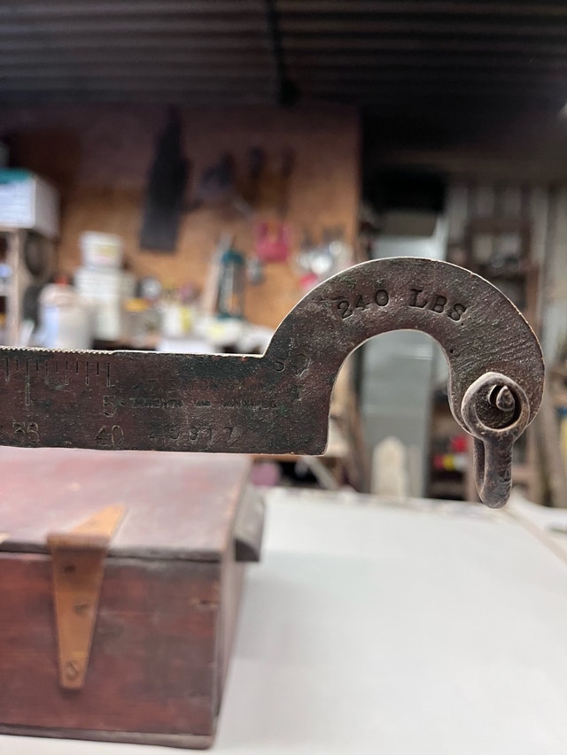 Antique Balance Scale - photo 3