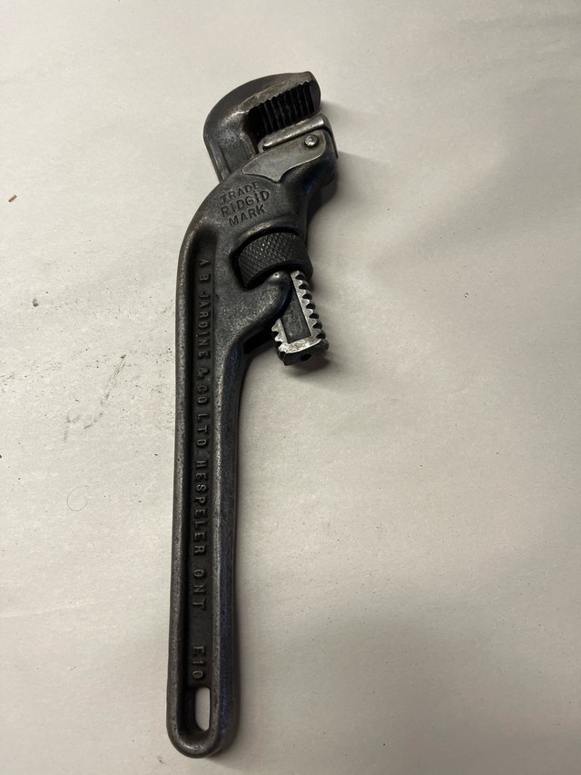 Vintage Rare Pipe Wrench