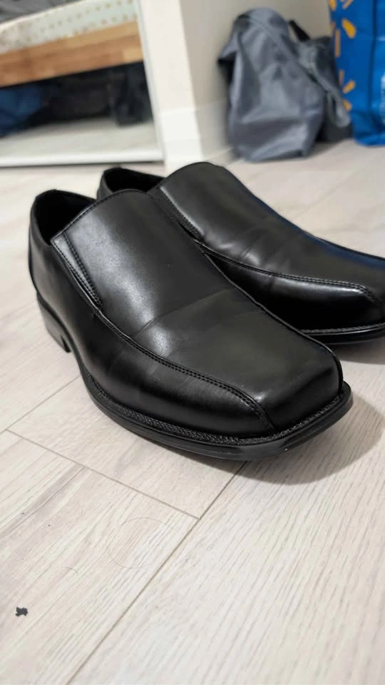 Bruno Marc Dress Shoes (Slip-On) – Black, US 12 - photo 3