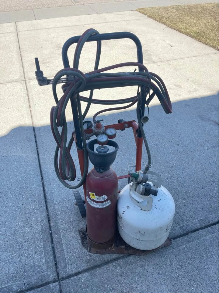 Smith Little Torch Propane/Oxygen Caddy - photo 2