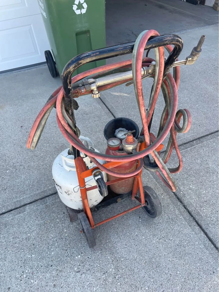 Smith Little Torch Propane/Oxygen Caddy - photo 3