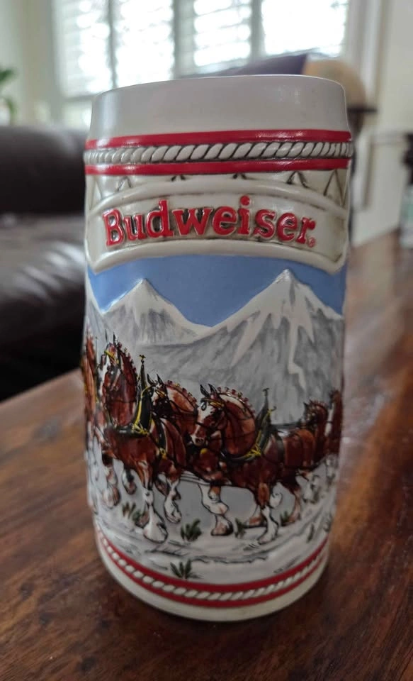 Budweiser Stein "A" Series Made by Ceramarte - photo 2