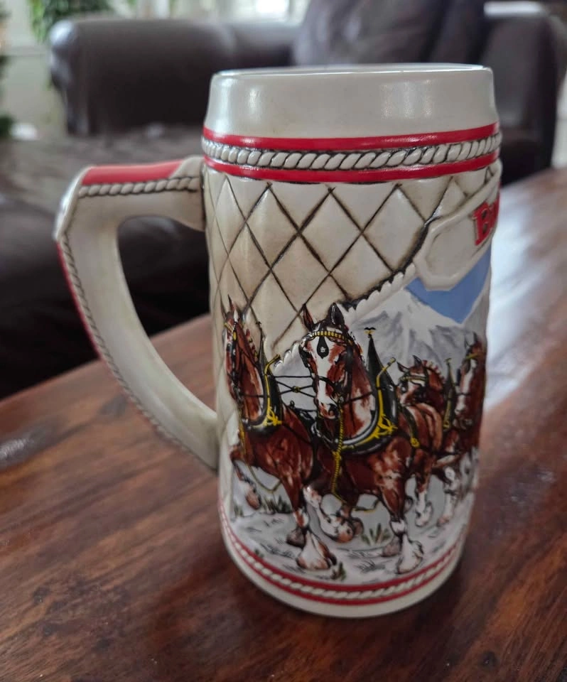 Budweiser Stein "A" Series Made by Ceramarte - photo 3