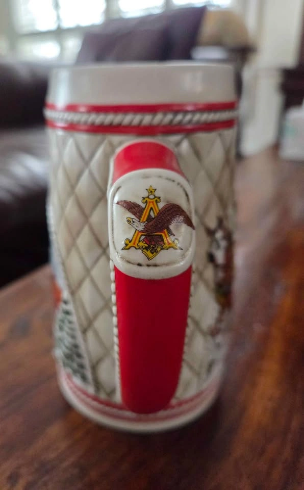 Budweiser Stein "A" Series Made by Ceramarte - photo 4