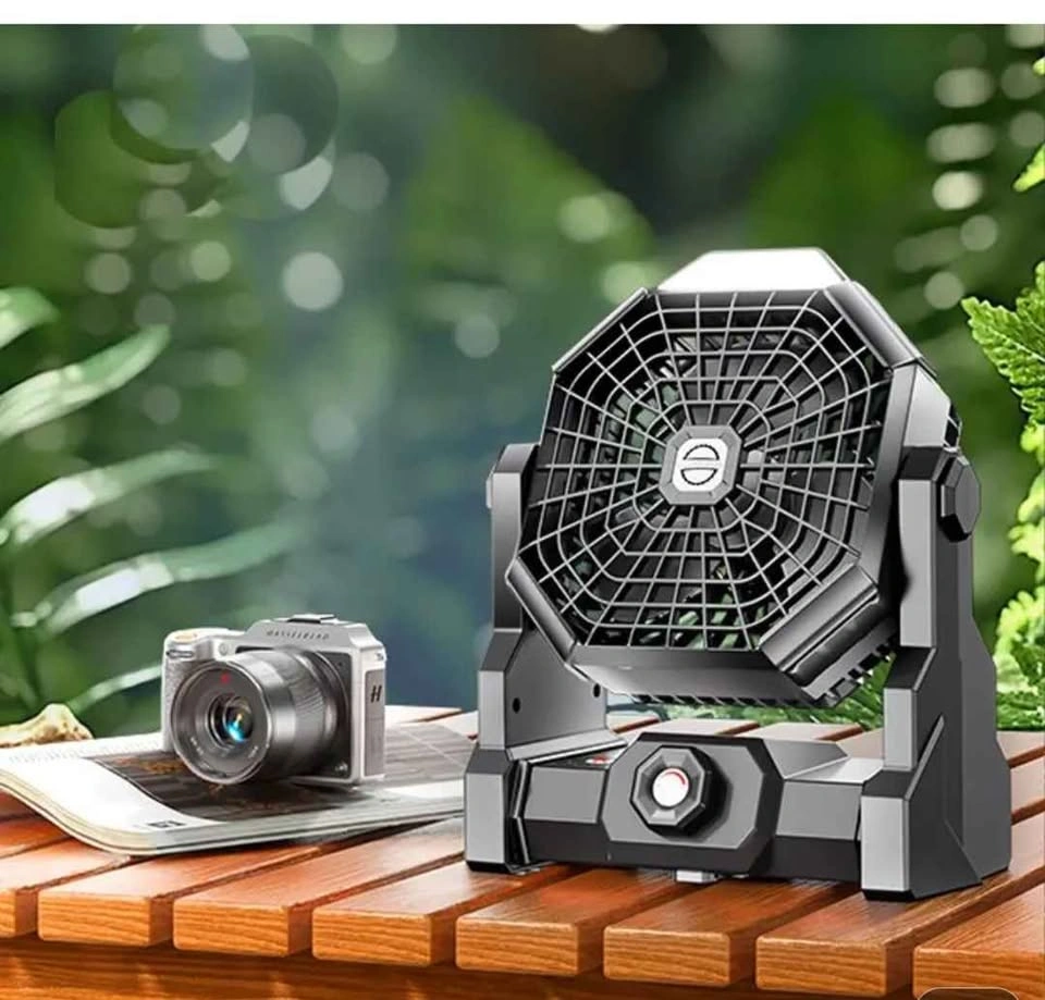Outdoor fan with LED lighting and hooks - photo 4