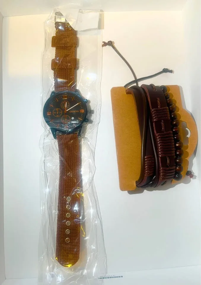🎁 Perfect Gift Set – Watch + matching Bracelets 🎁 image indicator(7)