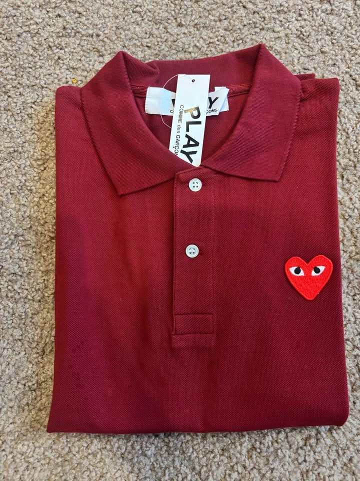Comme des garçons Polo red - photo 3