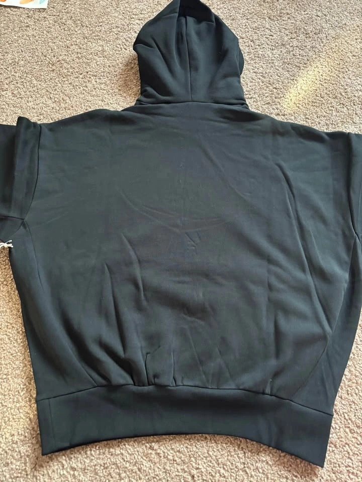 Fear of God Essentials Hoodie Jet Black - photo 3