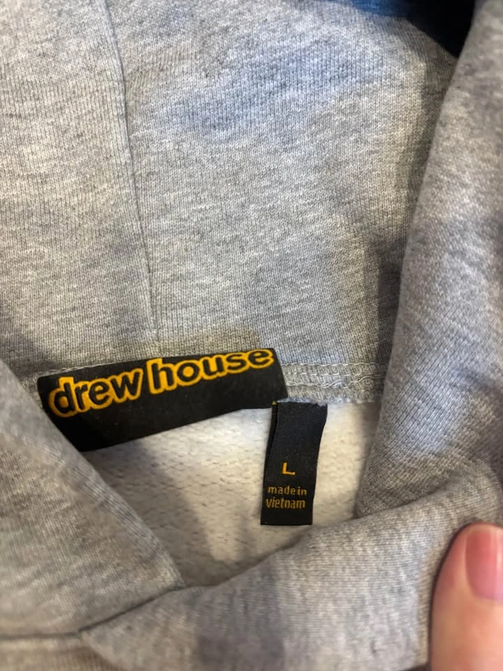 Drew House Hoodie Gray - photo 5