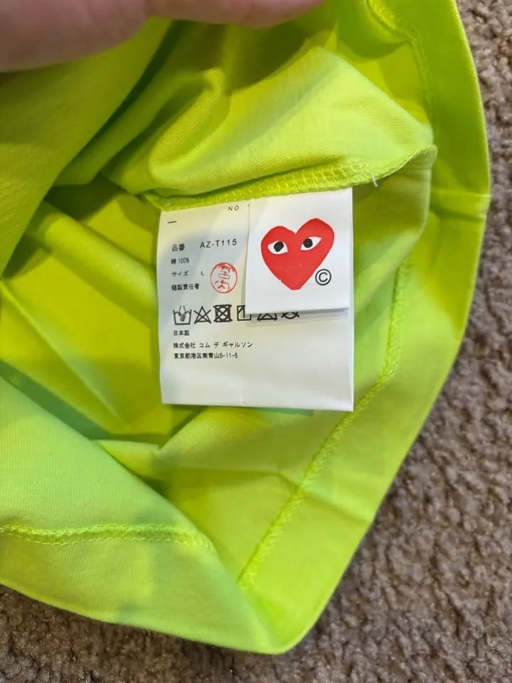 Comme des Garçons Green Tee - photo 4