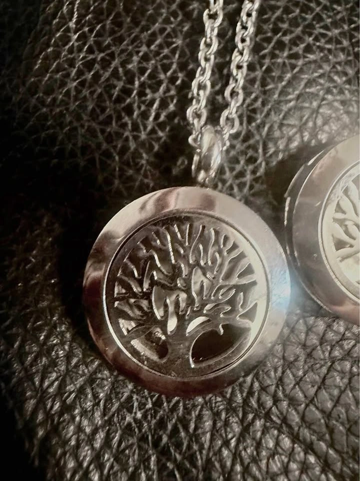 2 Tree of Life Locket Necklaces