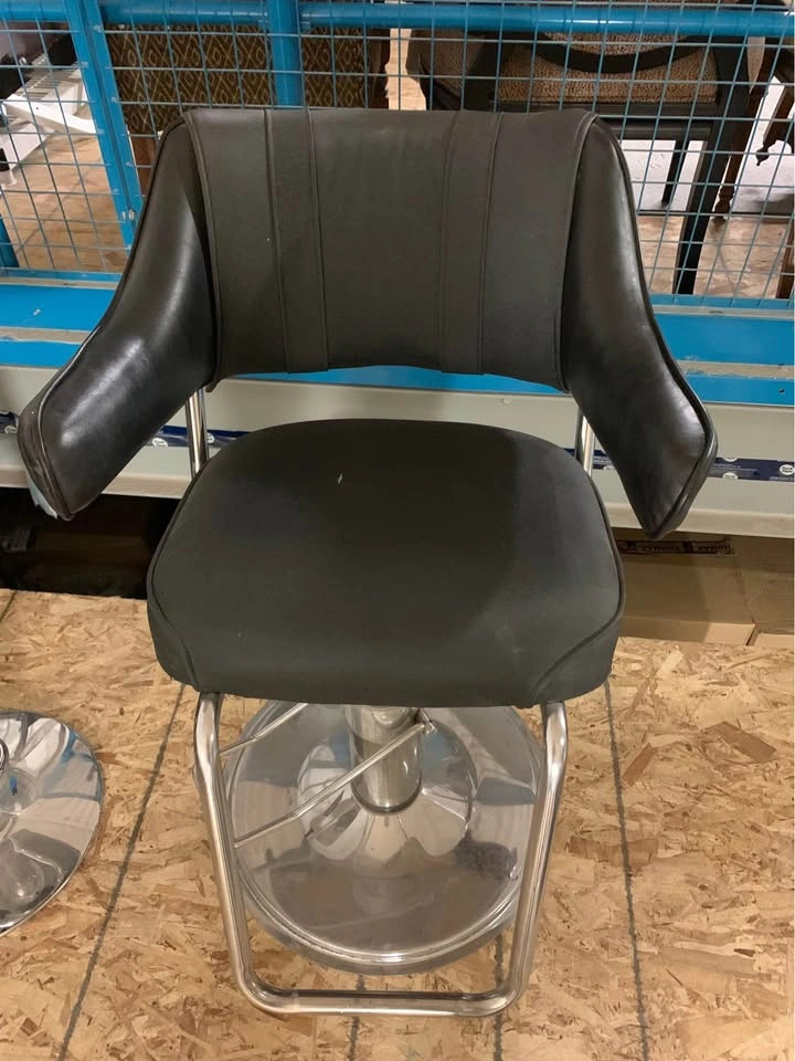 Black Hair Salon Chair & Adjustable Dining Chair - photo 3