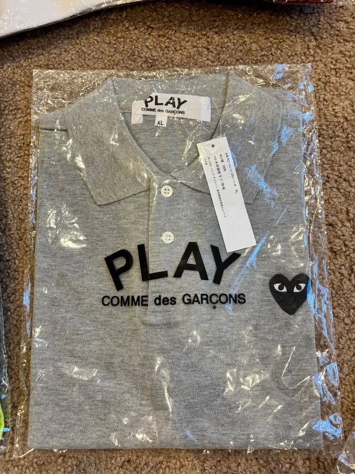Comme des garçons gray polo - photo 5