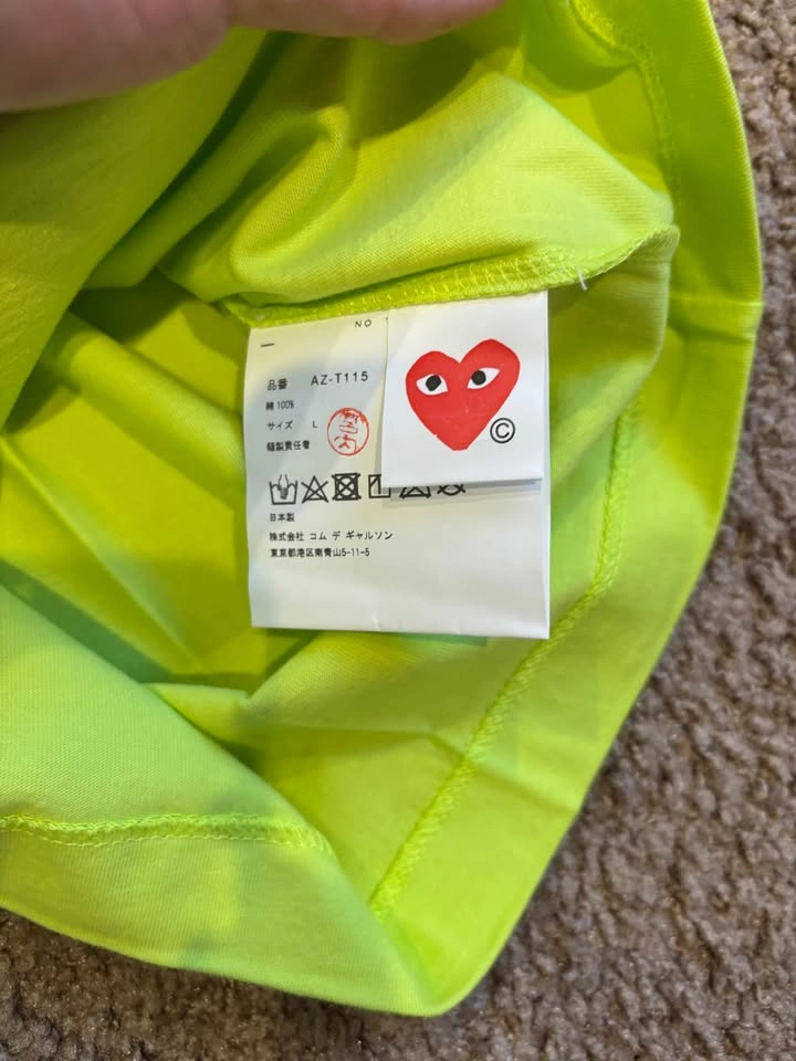 Comme des garçons green Tee - photo 4
