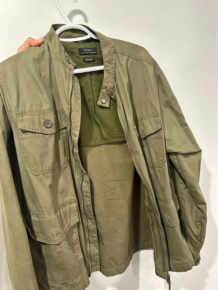 Olive Green Zara Jacket