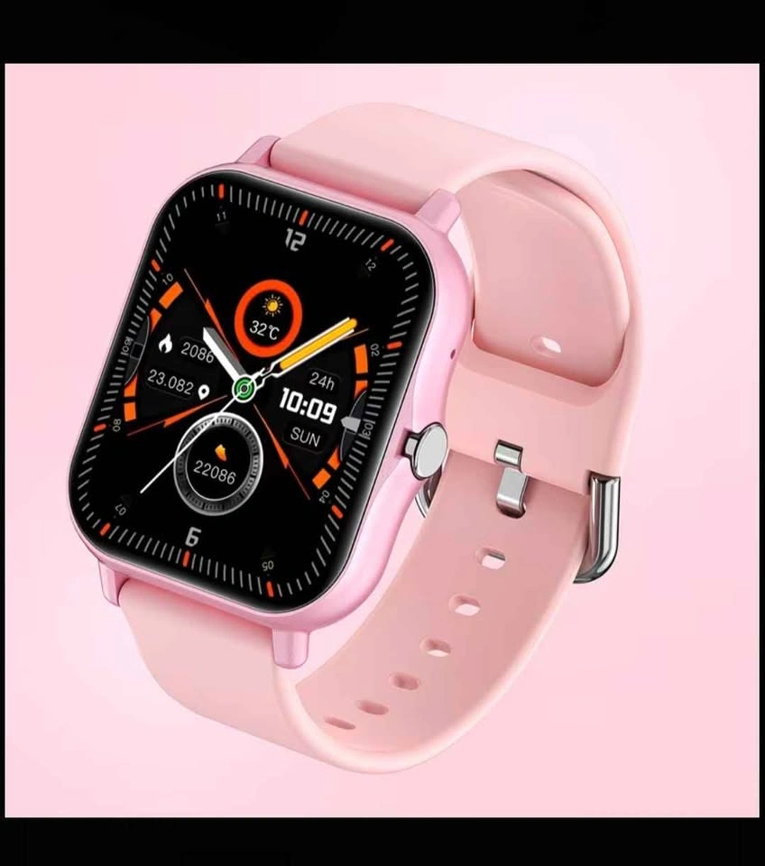 1.83 inch Large Screen Smartwatch - Cream Pink Black - photo 2