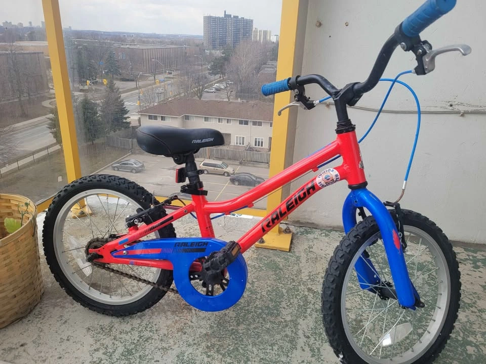 Raleigh Vibe Kids' Bike, 16-in, Red - photo 3