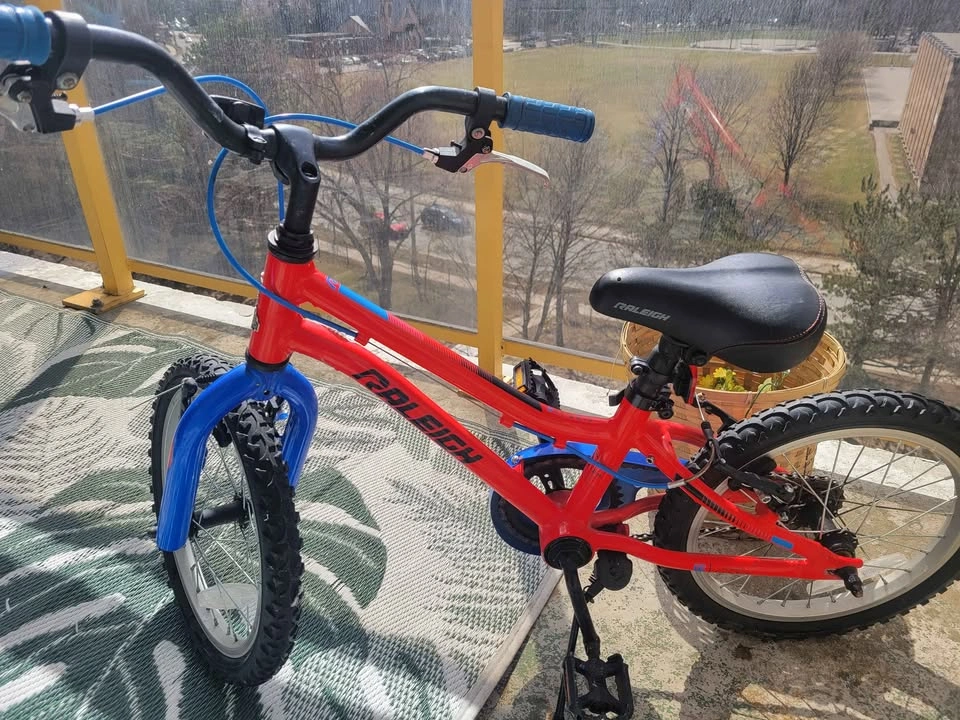Raleigh Vibe Kids' Bike, 16-in, Red - photo 5