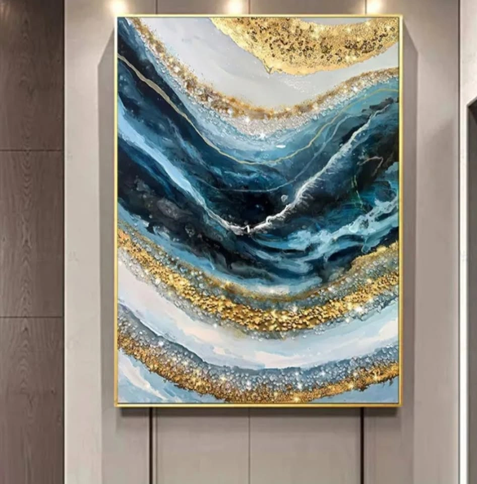 Crystal Porcelain Art Boards 50x70cm - Aluminum Frame - Modern W - photo 4