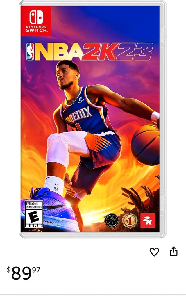 Good condition Nintendo Switch game NBA 2K23 thumbnail