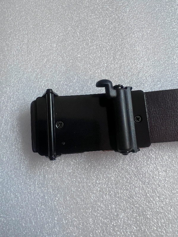 New Designer Gucci Black Leather Belt - photo 5