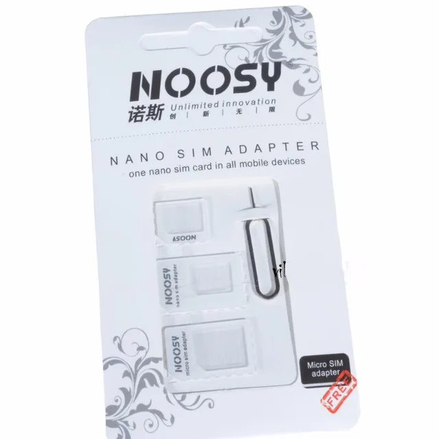 Nano Micro Standard SIM Card + Sim Key Adapter Set thumbnail
