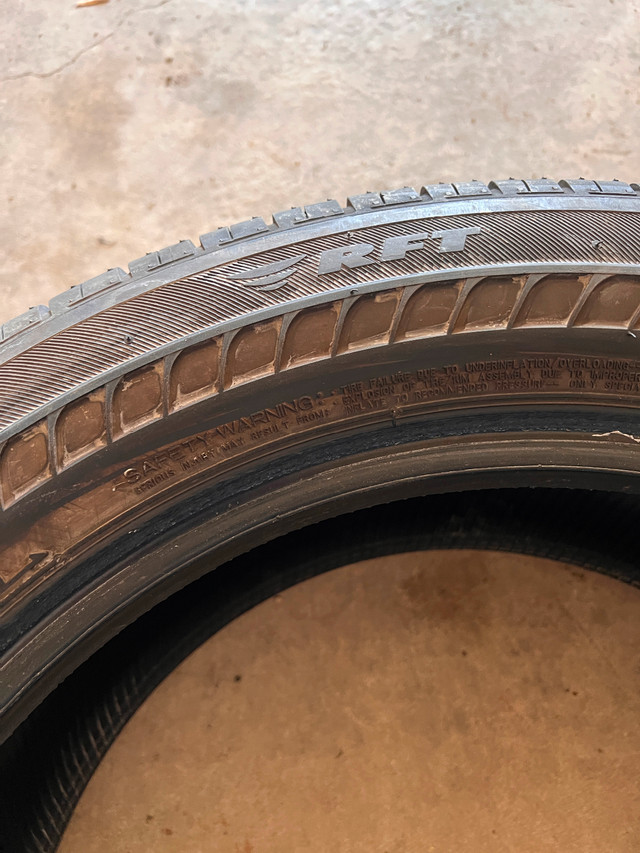 Good condition 1 Tire Bridgestone Turanza Runflat 235/55/18 - photo 3