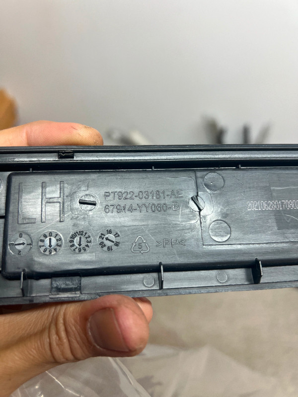 OEM Toyota Camry 2008-2024 Door Sill Protector Set - photo 3
