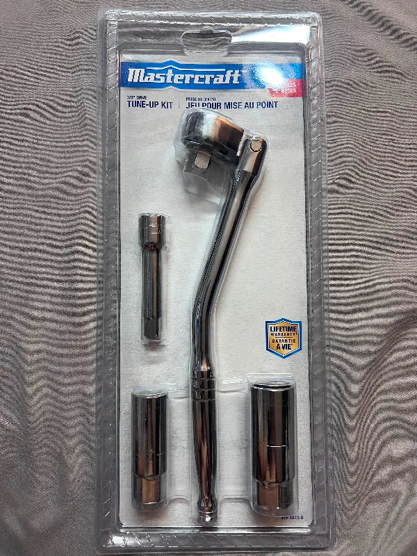 New in Package Mastercraft 4 Pieces Tune-up Kit 3/8” Drive thumbnail