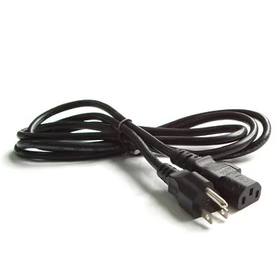 New 3 Prong AC Power Supply Cable Cord for PC LCD Monitor thumbnail