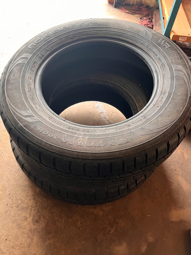 2 Nokian WR Sport Utility Tires - 215/70/16